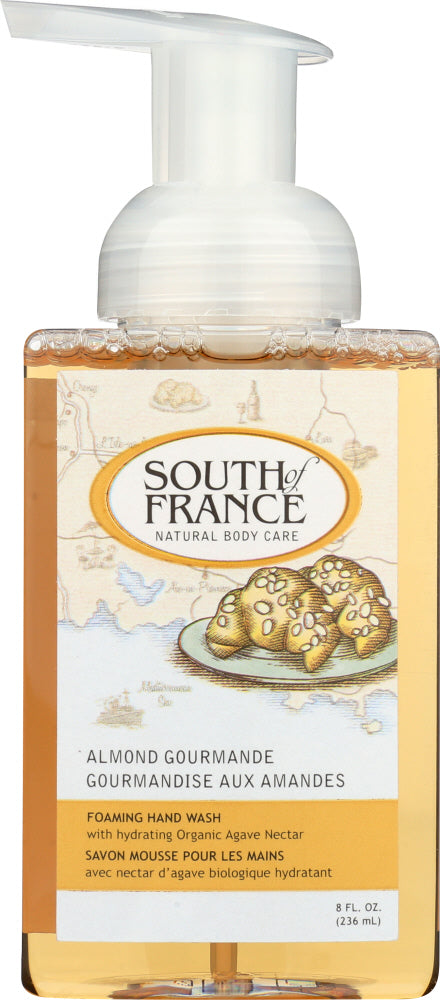 SOUTH OF FRANCE: Hand Wash Foam Almond Gourmande, 8 fo