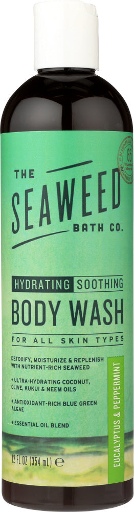SEA WEED BATH COMPANY: Wash Body Eucalyptus & Peppermint, 12 oz