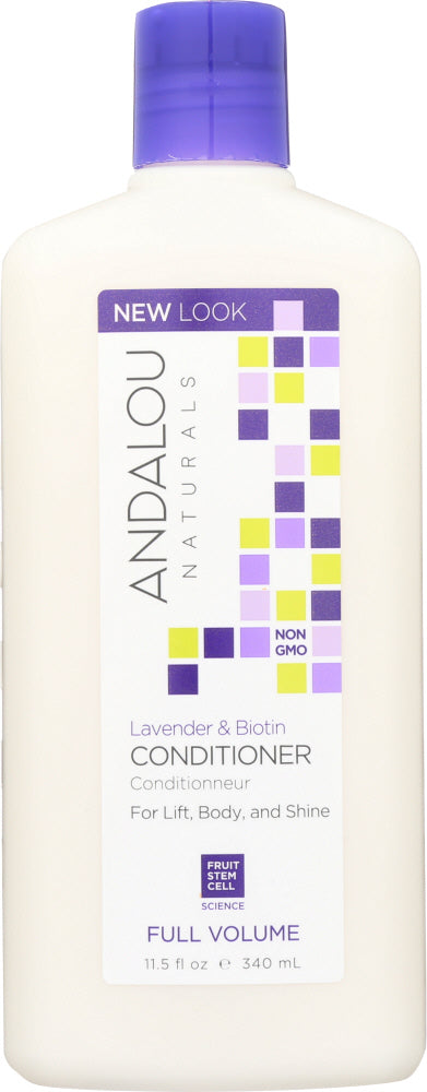 ANDALOU NATURALS: Lavender and Biotin Conditioner Full Volume, 11.5 Oz