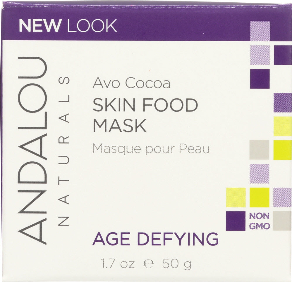 ANDALOU NATURALS: Cocoa Skin Food Mask, 1.7 oz