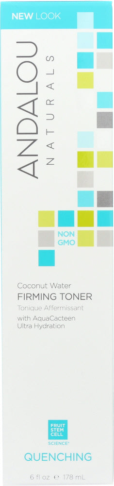 ANDALOU NATURALS: Coconut Water Firming Toner, 6 fl oz