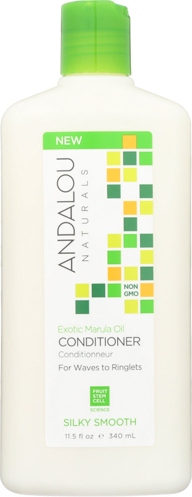 ANDALOU NATURALS: Exotic Marula Oil Silky Smooth Conditioner, 11.5 oz