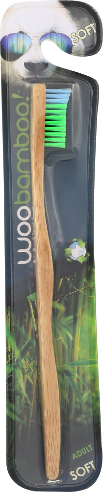 WOOBAMBOO: Standard Handle Soft Bristle Toothbrush, 1 ea