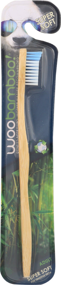 WOOBAMBOO: Standard Handle Super Soft Bristle Toothbrush, 1 ea