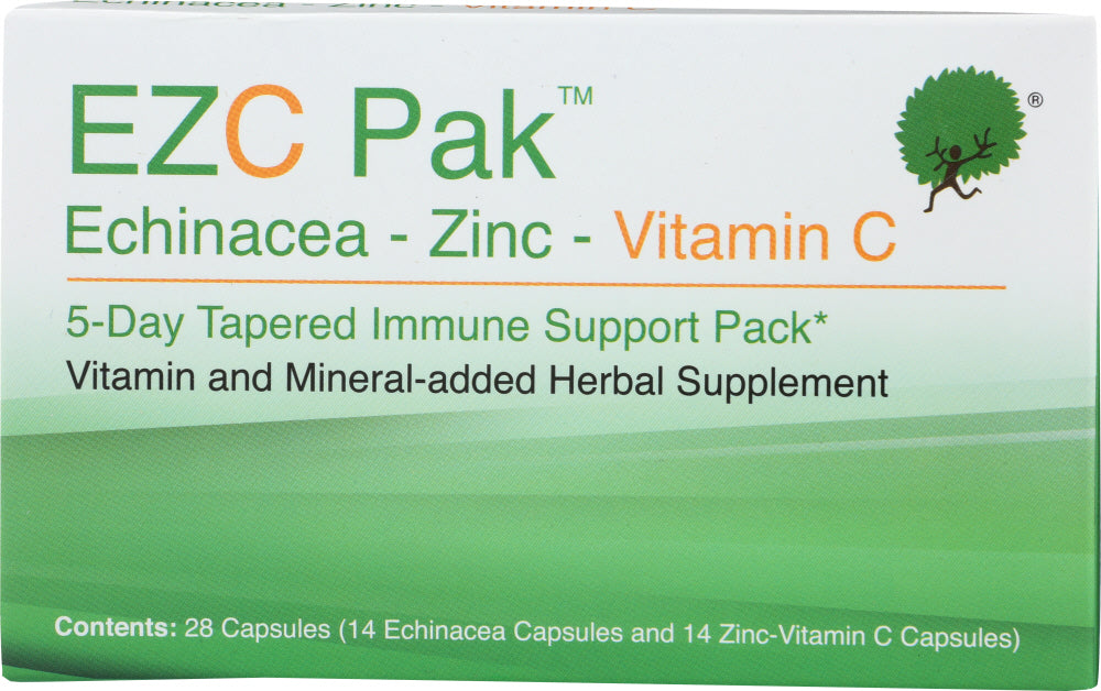 EZC PAK: 5-Day Tapered Immune Support Pack, 28 cp