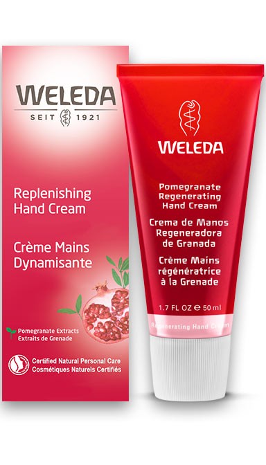 WELEDA: Cream Hand Pomegranate Regenerating, 1.7 oz