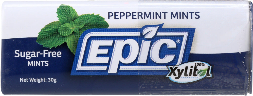 EPIC DENTAL: Peppermint Xylitol Mints, 60 pc