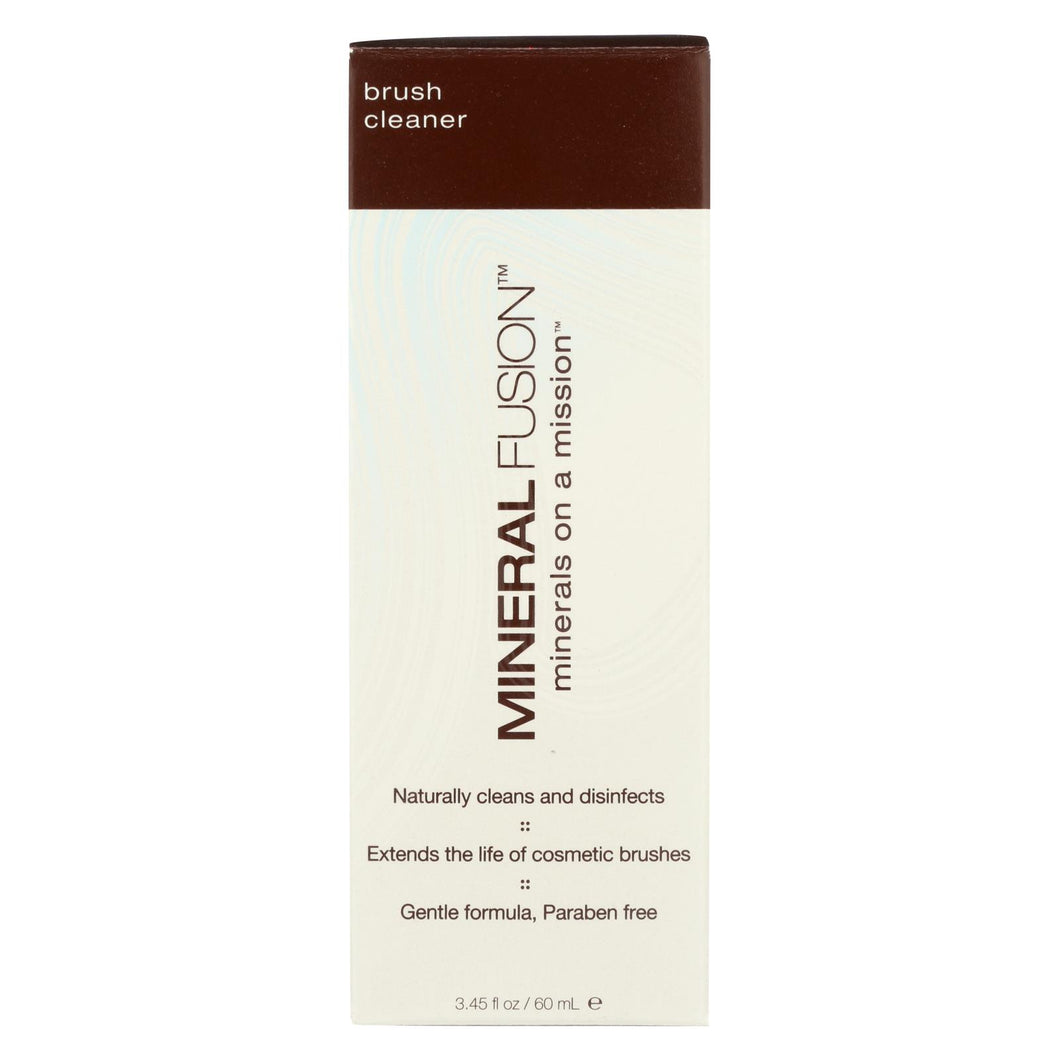 Mineral Fusion Natural Makeup Brush Cleaner Naturally  - 1 Each - 3.45 Oz