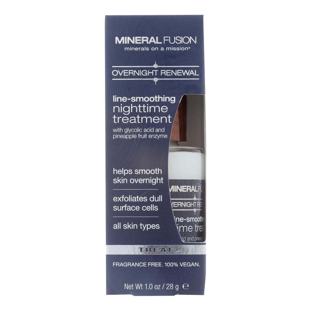 Mineral Fusion Overnight Renewal Line-smoothing Nighttime Treatment  - 1 Each - 1 Oz