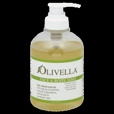OLIVELLA: Face and Body Soap, 10.14 fl oz