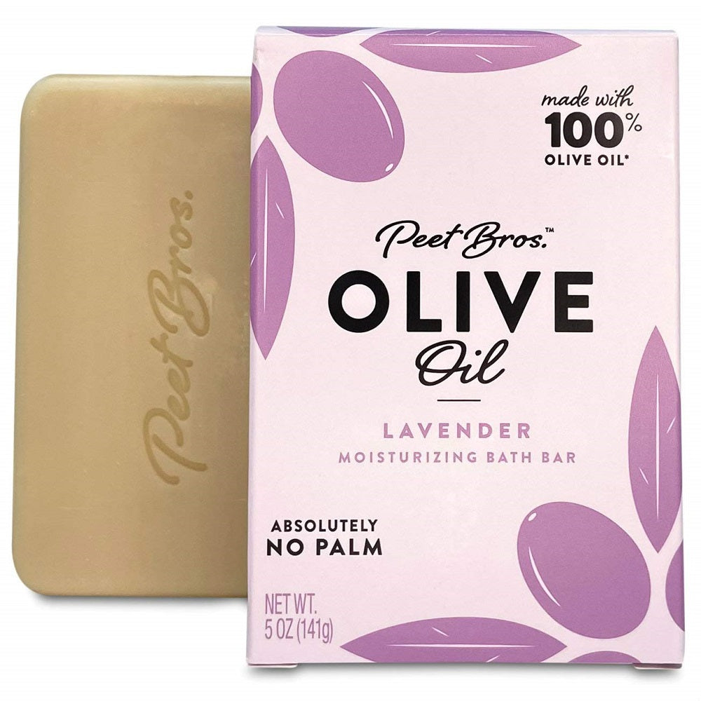 PEET BROS: Olive Oil Lavender Soap, 5 oz