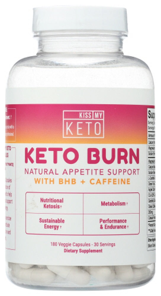 KISS MY KETO: Keto Burn, 180 cp