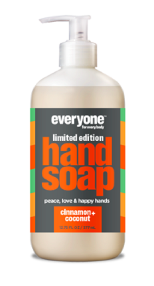 EVERYONE: Cinnamon + Coconut Hand Soap, 12.75 oz