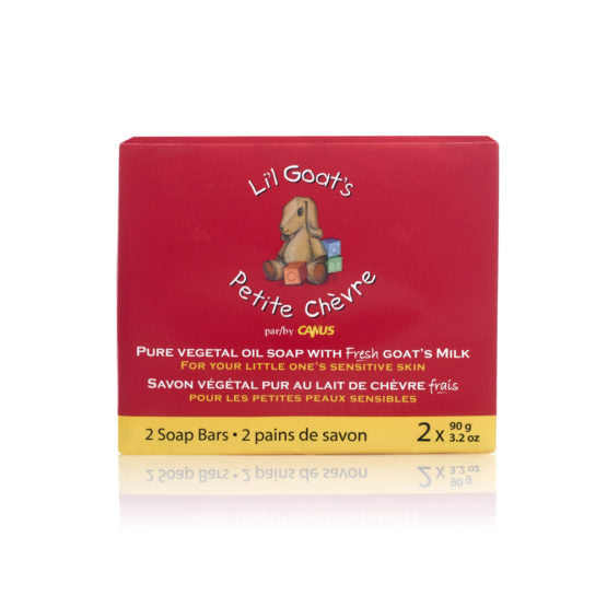 CANUS: Lil Goats Soap Bar 2pk, 6.4 oz