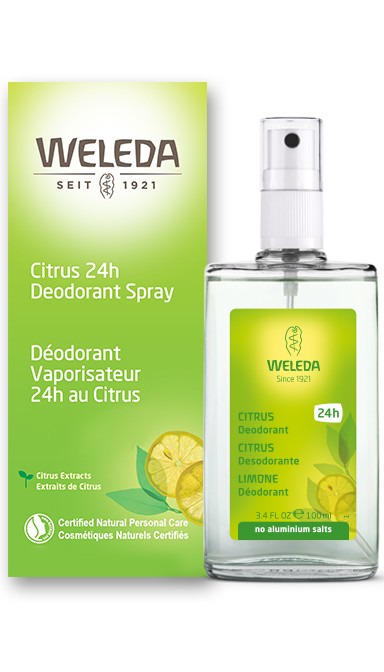 WELEDA: Citrus 24H Deodorant, 3.4 fo