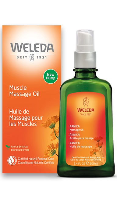 WELEDA: Muscle Massage Oil Arnica, 3.4 oz