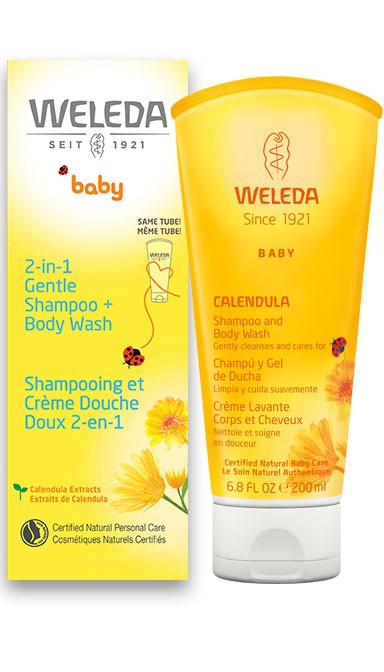 WELEDA: Body Wash & Shampoo Calendula, 6.8 oz